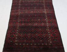 Load image into Gallery viewer, Handmade Antique, Vintage oriental Persian Baluch rug - 190 X 110 cm
