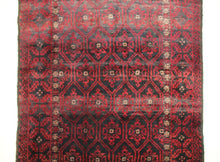 Load image into Gallery viewer, Handmade Antique, Vintage oriental Persian Baluch rug - 190 X 110 cm
