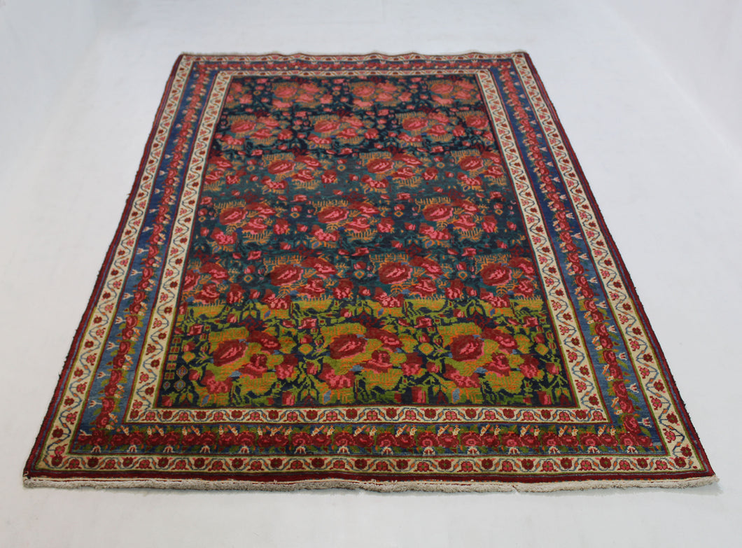 Handmade Antique, Vintage oriental Persian Afshar rug - 232 X 169 cm