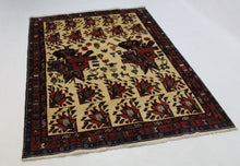 Load image into Gallery viewer, Handmade Antique, Vintage oriental Persian Afshar rug - 224 X 155 cm

