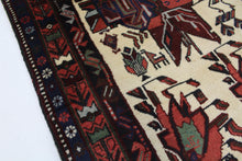 Load image into Gallery viewer, Handmade Antique, Vintage oriental Persian Afshar rug - 224 X 155 cm
