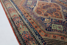 Load image into Gallery viewer, Handmade Antique, Vintage oriental Persian Afshar rug - 180 X 140 cm
