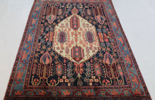 Load image into Gallery viewer, Handmade Antique, Vintage oriental Persian Afshar rug - 220 X 150 cm
