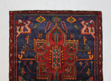 Load image into Gallery viewer, Handmade Antique, Vintage oriental Persian Vis rug - 305 X 115 cm

