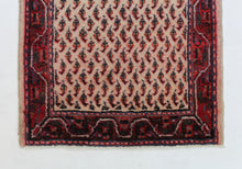 Load image into Gallery viewer, Handmade Antique, Vintage oriental Persian Arak rug - 124 X 62 cm
