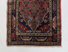 Load image into Gallery viewer, Handmade Antique, Vintage oriental Persian Savah rug - 256 X 73 cm
