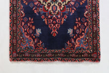 Load image into Gallery viewer, Handmade Antique, Vintage oriental Persian Mahal rug - 80 X 62 cm
