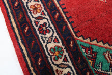 Load image into Gallery viewer, Handmade Antique, Vintage oriental Persian Sharbaf rug - 105 X 61 cm
