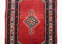 Load image into Gallery viewer, Handmade Antique, Vintage oriental Persian Sharbaf rug - 105 X 61 cm
