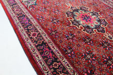 Load image into Gallery viewer, Handmade Antique, Vintage oriental Persian Bijar rug - 240 X 158 cm
