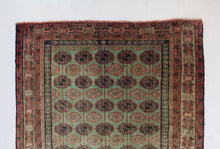 Load image into Gallery viewer, Handmade Antique, Vintage oriental Persian Turkaman rug - 180 X 115 cm
