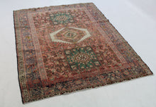 Load image into Gallery viewer, Handmade Antique, Vintage oriental Persian Mosel rug - 183 X 148 cm
