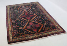 Load image into Gallery viewer, Handmade Antique, Vintage oriental Persian Afshar rug - 224 X 166 cm
