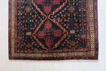 Load image into Gallery viewer, Handmade Antique, Vintage oriental Persian Afshar rug - 224 X 166 cm
