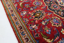 Load image into Gallery viewer, Handmade Antique, Vintage oriental Persian Kashan rug - 257 X 137 cm
