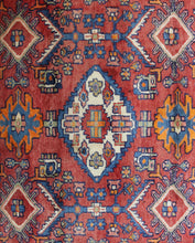Load image into Gallery viewer, Handmade Antique, Vintage oriental Persian Mahal rug - 317 X 117 cm
