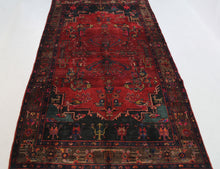 Load image into Gallery viewer, Handmade Antique, Vintage oriental Persian Malayer rug - 300 X 155 cm
