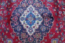 Load image into Gallery viewer, Handmade Antique, Vintage oriental Persian Mashad rug - 380 X 295 cm
