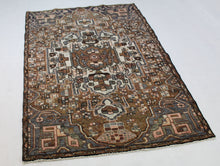 Load image into Gallery viewer, Handmade Antique, Vintage oriental Persian  Bakhtiar rug - 220 X 128 cm
