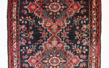 Load image into Gallery viewer, Handmade Antique, Vintage oriental Persian Hamedan rug - 390 X 105 cm
