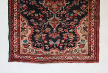 Load image into Gallery viewer, Handmade Antique, Vintage oriental Persian Hamedan rug - 390 X 105 cm
