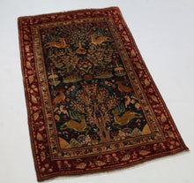 Load image into Gallery viewer, Handmade Antique, Vintage oriental Persian Sarab rug - 148 X 83 cm

