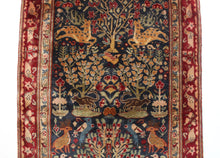 Load image into Gallery viewer, Handmade Antique, Vintage oriental Persian Sarab rug - 148 X 83 cm
