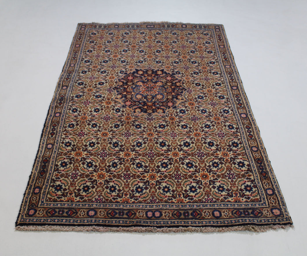 Handmade Antique, Vintage oriental Persian Mosel rug - 168 X 88 cm