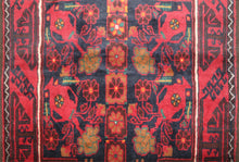 Load image into Gallery viewer, Handmade Antique, Vintage oriental Persian  Baluch rug - 178 X 100 cm
