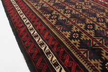 Load image into Gallery viewer, Handmade Antique, Vintage oriental Persian  Baluch rug - 183 X 95 cm
