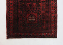 Load image into Gallery viewer, Handmade Antique, Vintage oriental Persian Baluch rug - 200 X 77 cm

