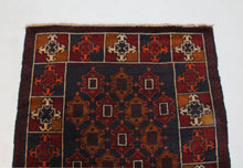 Load image into Gallery viewer, Handmade Antique, Vintage oriental Persian Baluch rug -140 X 87 cm
