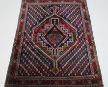 Load image into Gallery viewer, Handmade Antique, Vintage oriental Persian Hamedan rug - 120 X 90 cm
