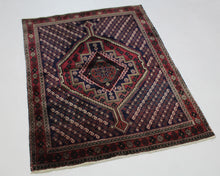 Load image into Gallery viewer, Handmade Antique, Vintage oriental Persian Hamedan rug - 120 X 90 cm
