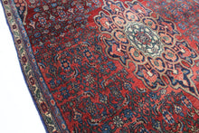Load image into Gallery viewer, Handmade Antique, Vintage oriental Persian Bijar rug - 220 X 110 cm
