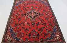 Load image into Gallery viewer, Handmade Antique, Vintage oriental Persian Nahavand rug - 276 X 165 cm
