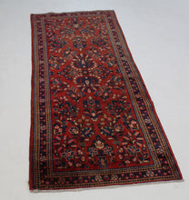 Load image into Gallery viewer, Handmade Antique, Vintage oriental Persian Arak rug - 190 X 75 cm
