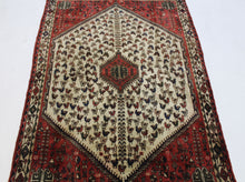 Load image into Gallery viewer, Handmade Antique, Vintage oriental Persian Abadeh rug - 140 X 100 cm
