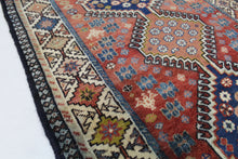 Load image into Gallery viewer, Handmade Antique, Vintage oriental Persian Maime rug - 130 X 85 cm
