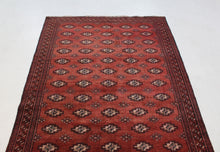 Load image into Gallery viewer, Handmade Antique, Vintage oriental Persian  Baluch rug - 236 X 120 cm
