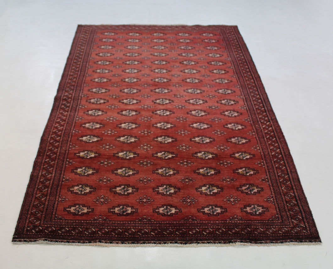 Handmade Antique, Vintage oriental Persian  Baluch rug - 236 X 120 cm