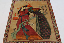 Load image into Gallery viewer, Handmade Antique, Vintage oriental Persian Shiraz gabbe - 164 X 128 cm
