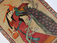 Load image into Gallery viewer, Handmade Antique, Vintage oriental Persian Shiraz gabbe - 164 X 128 cm
