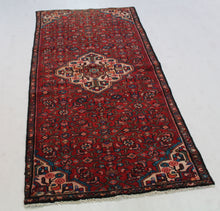 Load image into Gallery viewer, Handmade Antique, Vintage oriental Persian Mosel rug - 200 X 100 cm
