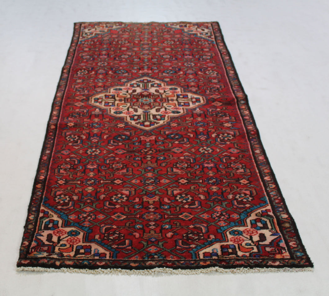 Handmade Antique, Vintage oriental Persian Mosel rug - 200 X 100 cm