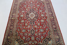 Load image into Gallery viewer, Handmade Antique, Vintage oriental Persian Kashan rug - 211 X 140 cm

