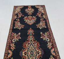 Load image into Gallery viewer, Handmade Antique, Vintage oriental Persian Malayer rug - 275 X 80 cm
