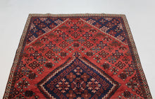 Load image into Gallery viewer, Handmade Antique, Vintage oriental Persian Mime rug - 263 X 150 cm
