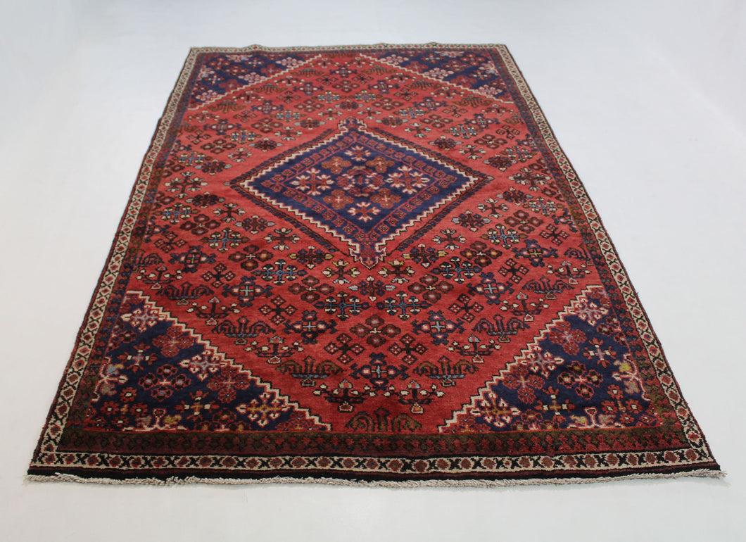 Handmade Antique, Vintage oriental Persian Mime rug - 263 X 150 cm