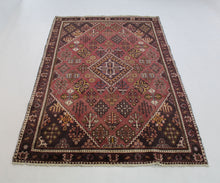 Load image into Gallery viewer, Handmade Antique, Vintage oriental Persian Maime  rug - 220 X 135 cm
